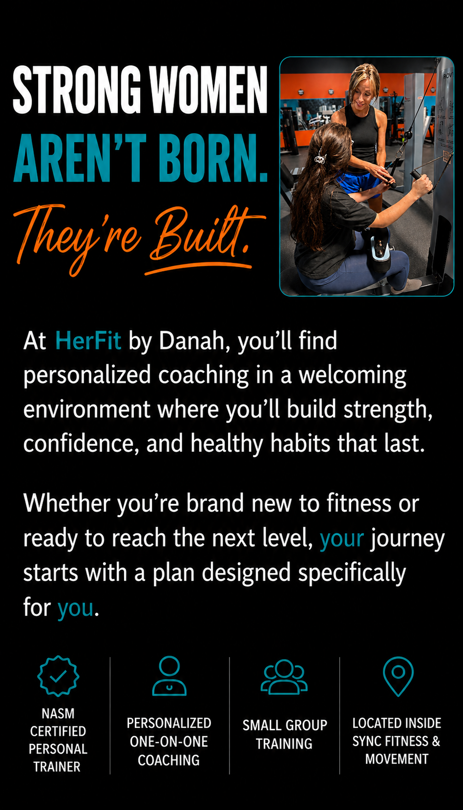 HerFit by Danah personalized coaching for women
